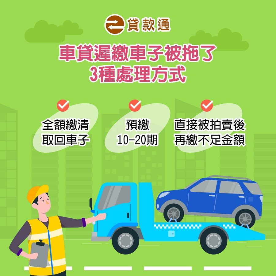 車子被拖了的3種處理方式