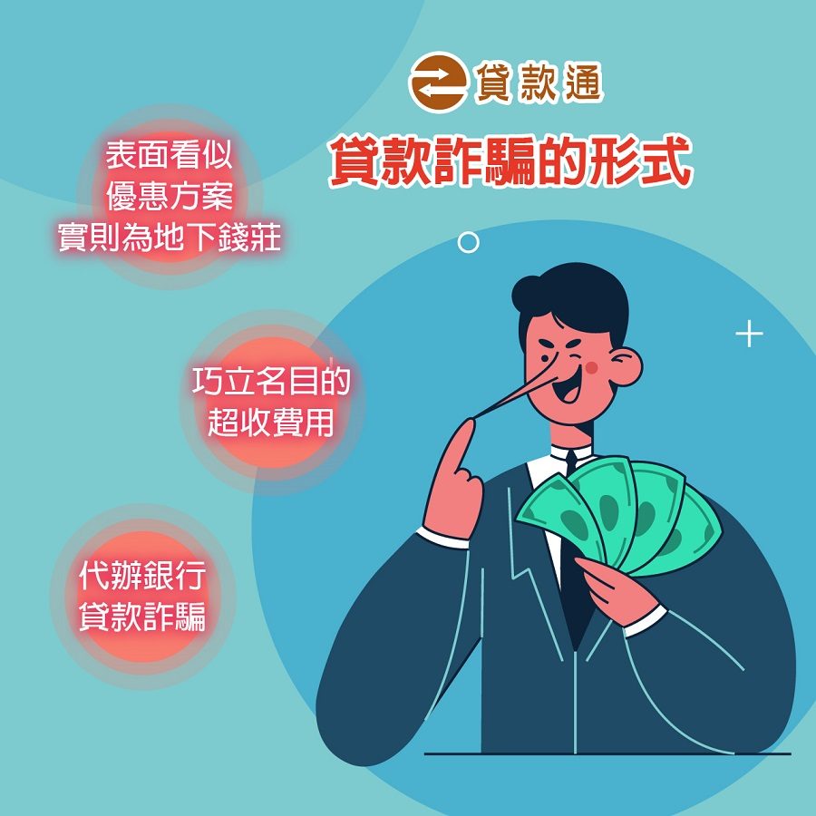 貸款詐騙的形式